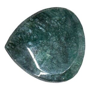 Natural Emerald Gemstone 50grams Pear Shape Cut Stone Size 48x43.5mm 250 Carats